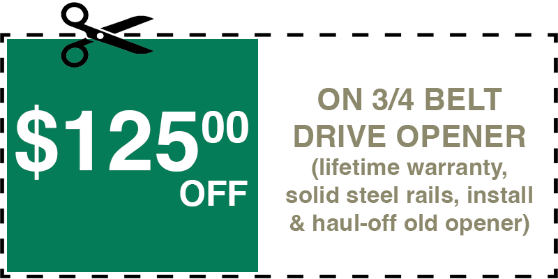 125 off garage door opener Jefferson Valley