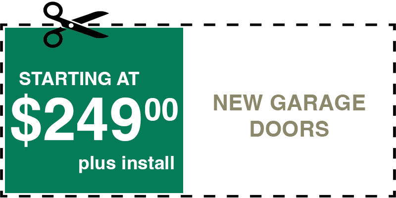 249 new garage door installation