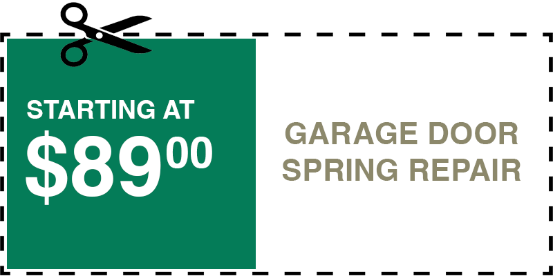89 garage door SPRING repair Jefferson Valley