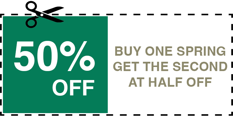 HALF OFF GARAGE SPRING Jefferson Valley